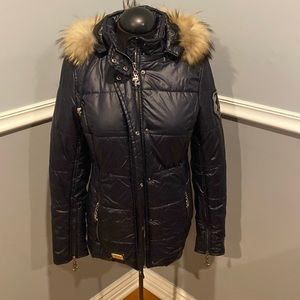 Philipp plein down parka quilted puffer jacket